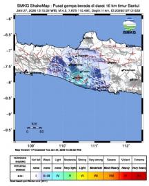 Warga Giripanggung Kembali Dikejutkan Oleh Gempa 4,5 Magnitudo